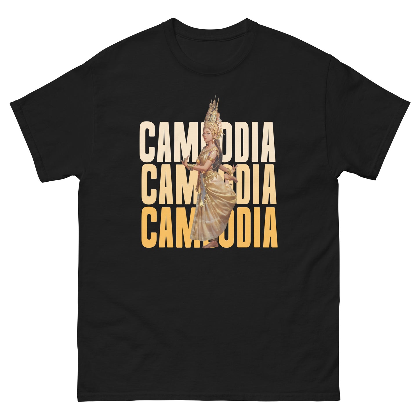 Cambodia Dancing Apsara Classic Tee