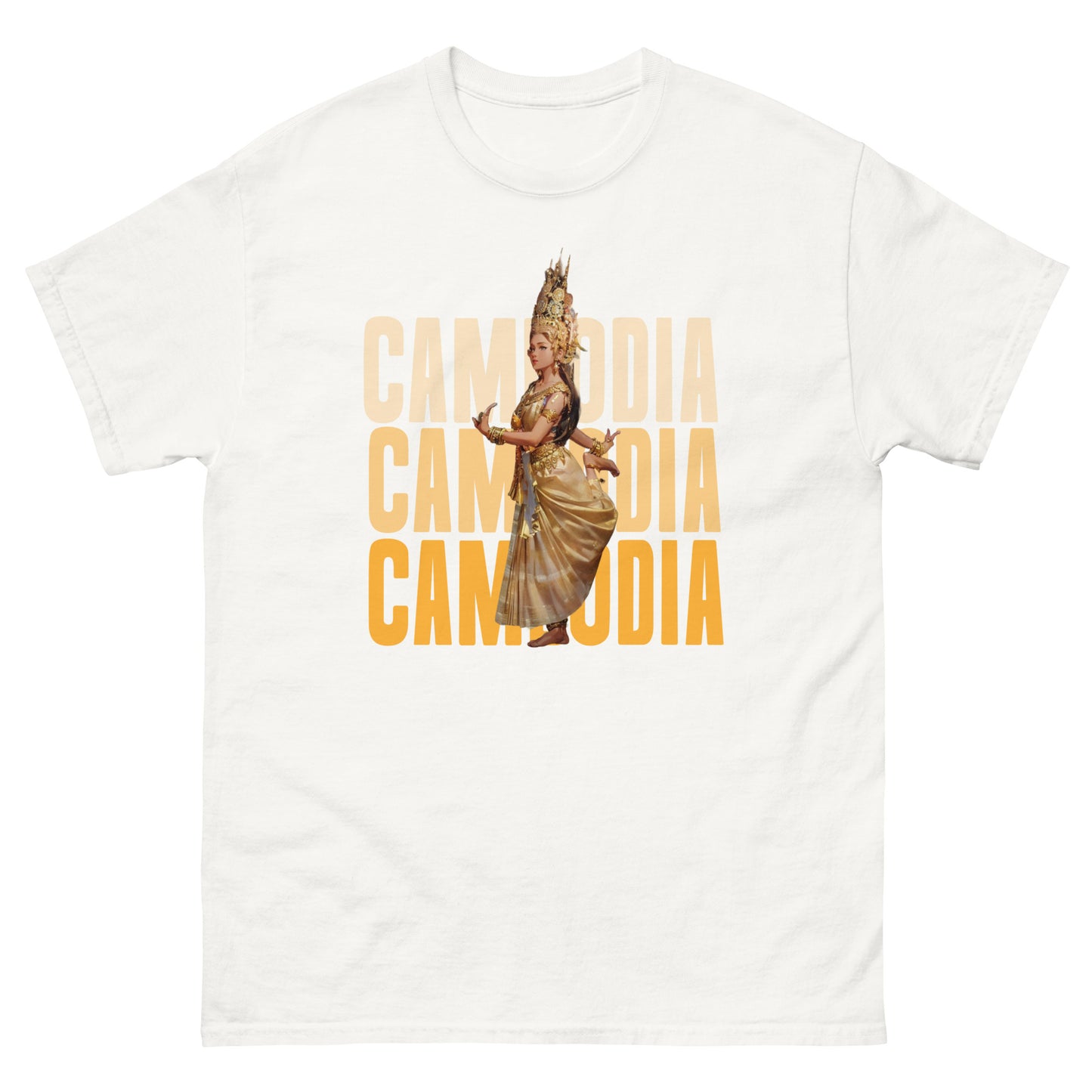 Cambodia Dancing Apsara Classic Tee