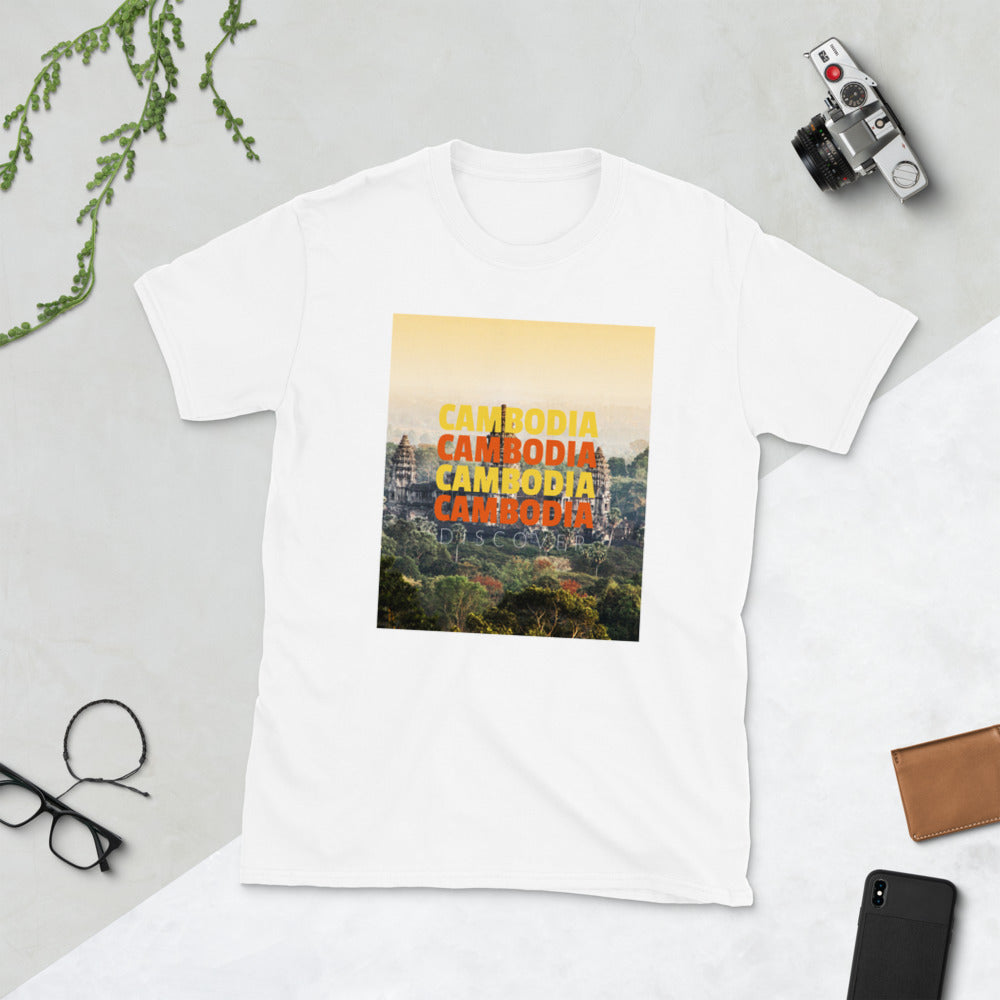 Discover Cambodia Short-Sleeve Unisex T-Shirt