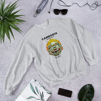 Cambodian Designs Yeak Crewneck Sweatshirt