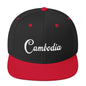 Original Cambodia Black and Red Snap Back