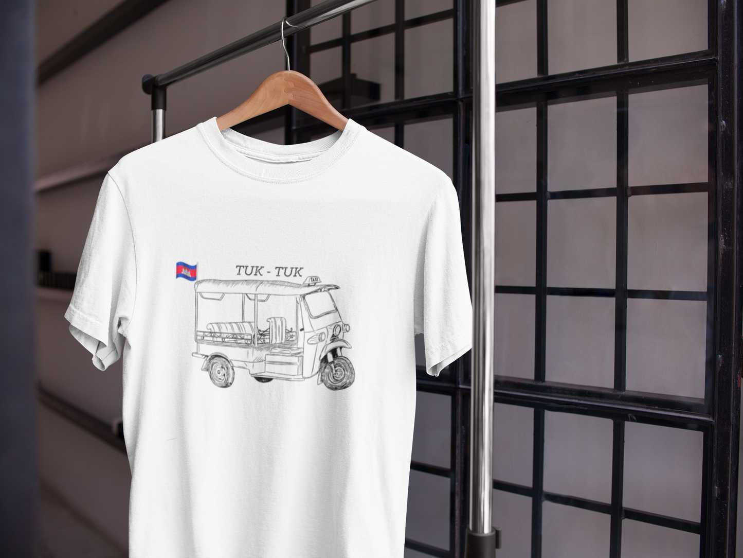 Tuk Tuk Cambodia Short-Sleeve Unisex T-Shirt