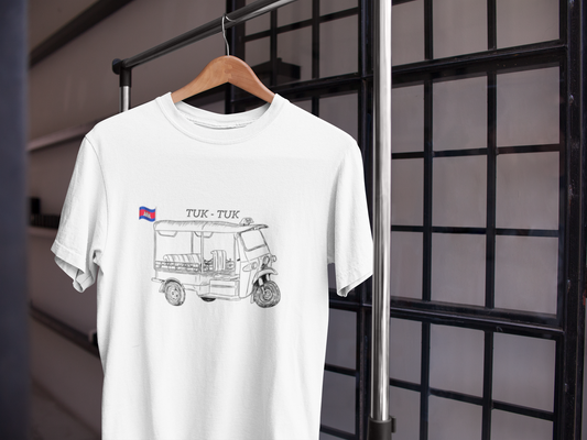 Tuk Tuk Cambodia Short-Sleeve Unisex T-Shirt