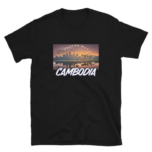 Angkor Wat Cambodia Short-Sleeve Unisex T-Shirt