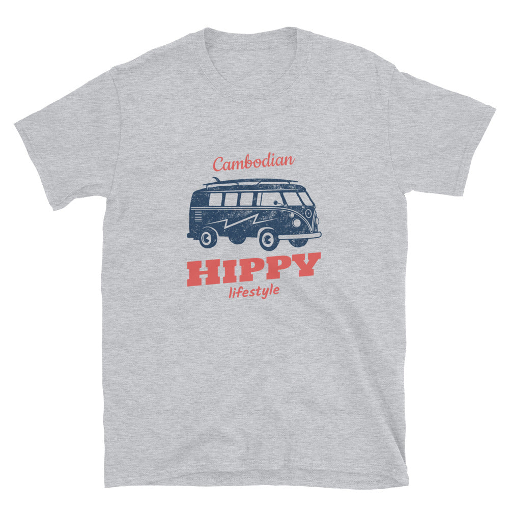 Cambodian Hippy Lifestyle Short-Sleeve Unisex T-Shirt