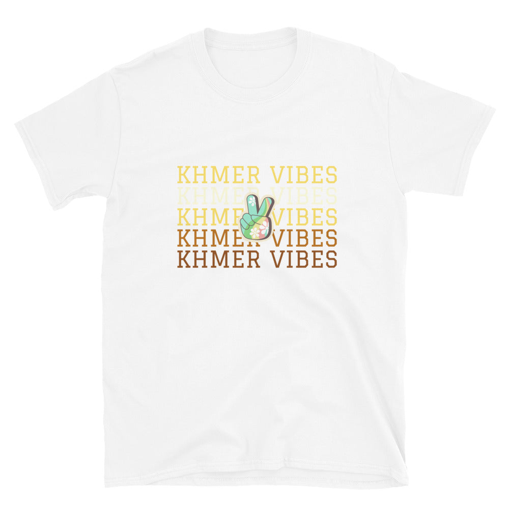 Khmer Vibes Peace Short-Sleeve Unisex T-Shirt