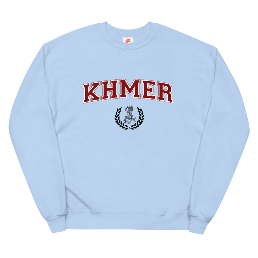 Khmer College Unisex fleece sweatshirt