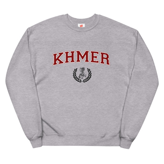 Khmer College Unisex fleece sweatshirt