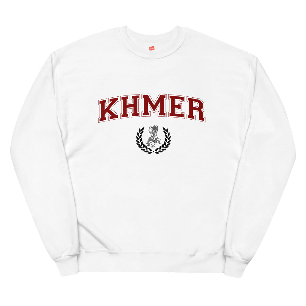 Khmer College Unisex fleece sweatshirt