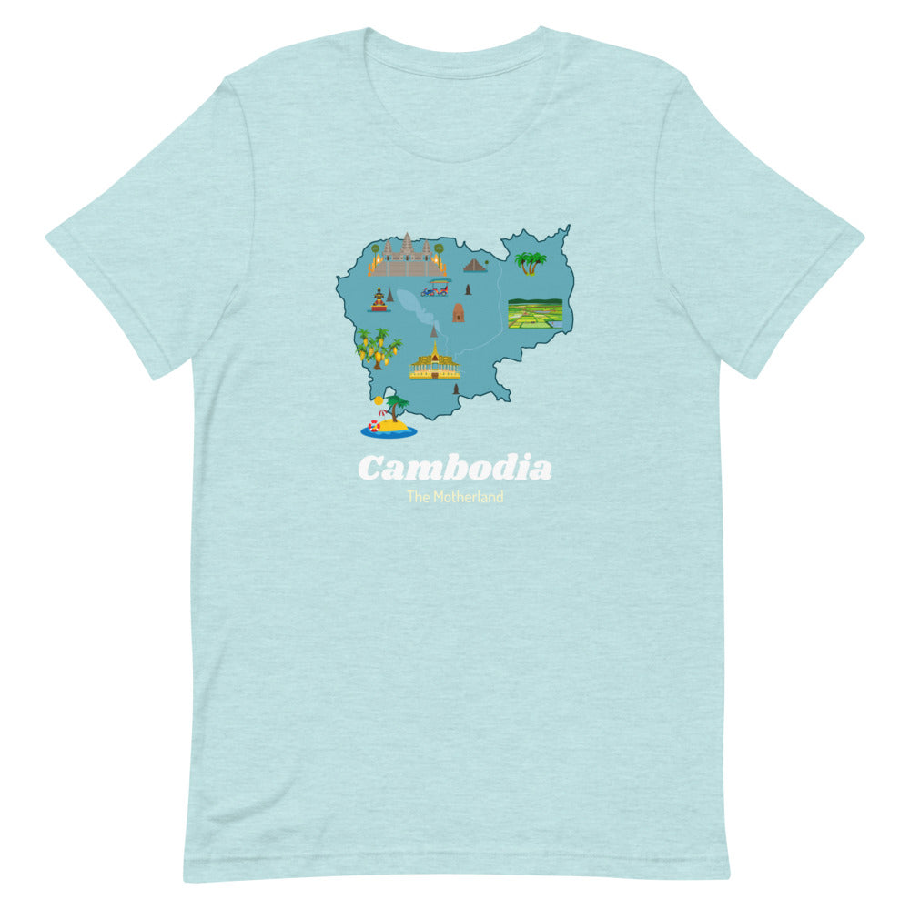 Cambodia The Motherland Short-Sleeve Unisex T-Shirt