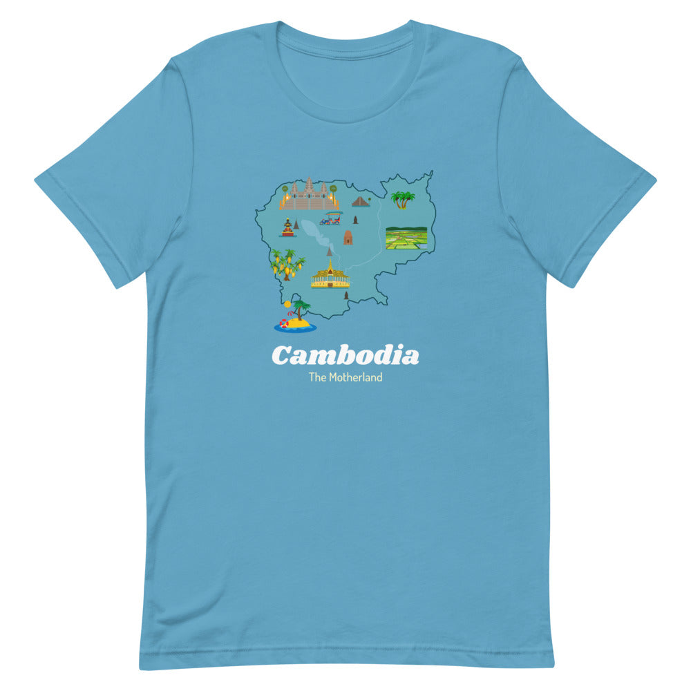 Cambodia The Motherland Short-Sleeve Unisex T-Shirt