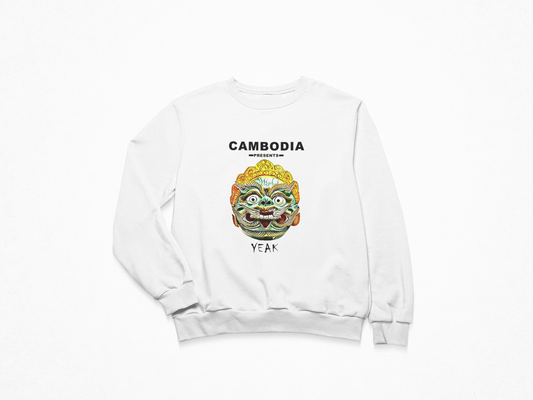 Cambodian Designs Yeak Crewneck Sweatshirt