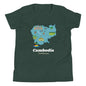 Cambodia The Motherland Youth Short Sleeve T-Shirt